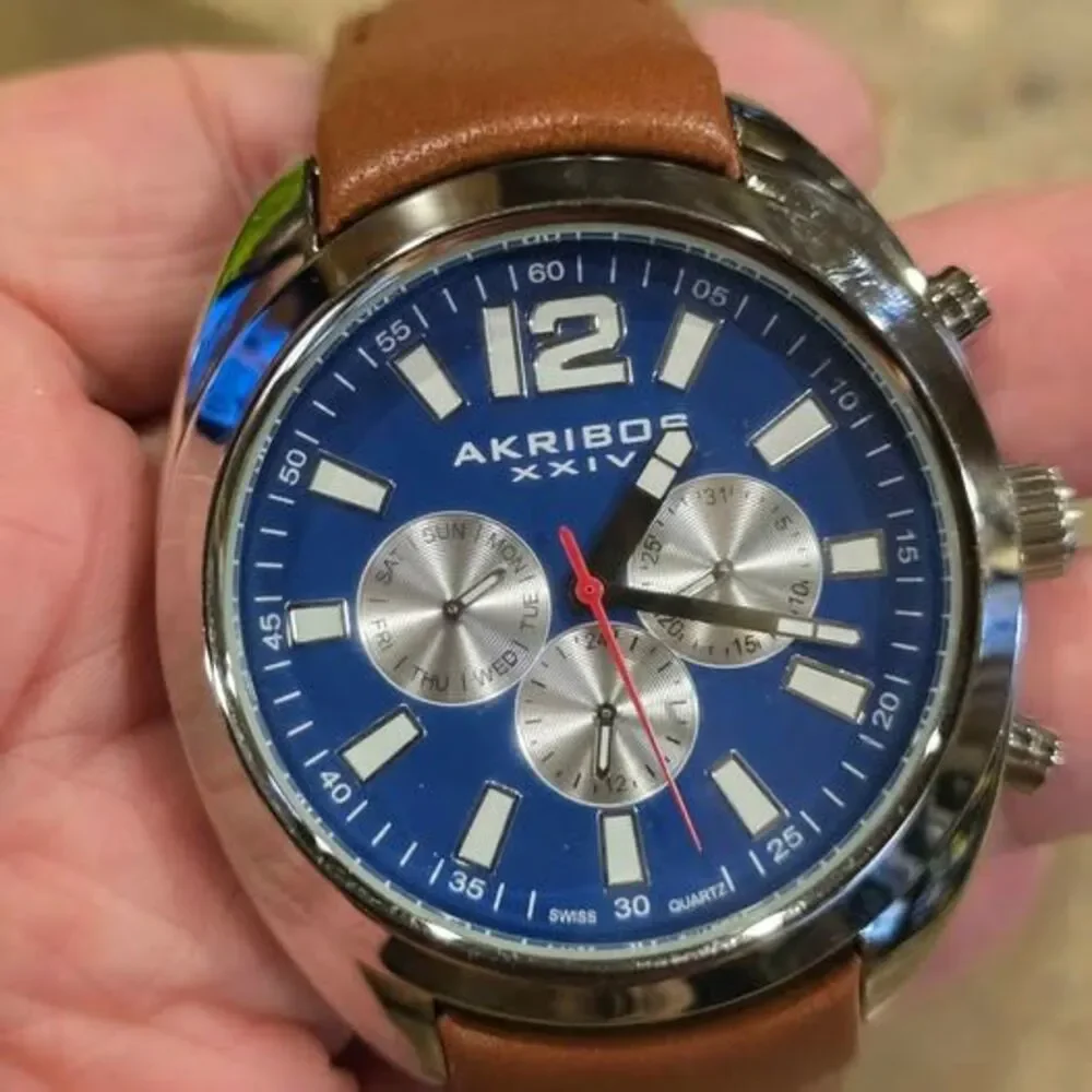 Mens Akribos XXIV AK777BU Watch